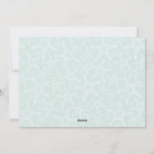 Dashing door het zand | Kerstmis Feestdagenkaart (Achterkant)