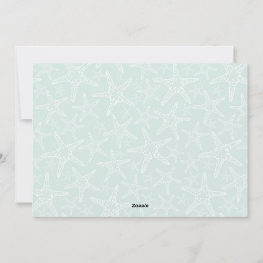 Dashing door het zand | Kerstmis Feestdagenkaart (Achterkant)