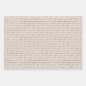 Dashing Groom-Set A, Tropische Romance Gift Wrap Inpakpapier Vel (Voorkant 3)