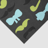 Dashing Little Man Mustache Party Tissuepapier (Detail)