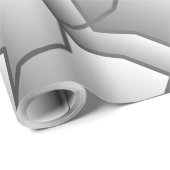 Dashing Monochrome Geometric Mesh Effect Cadeaupapier (Rol Hoek)