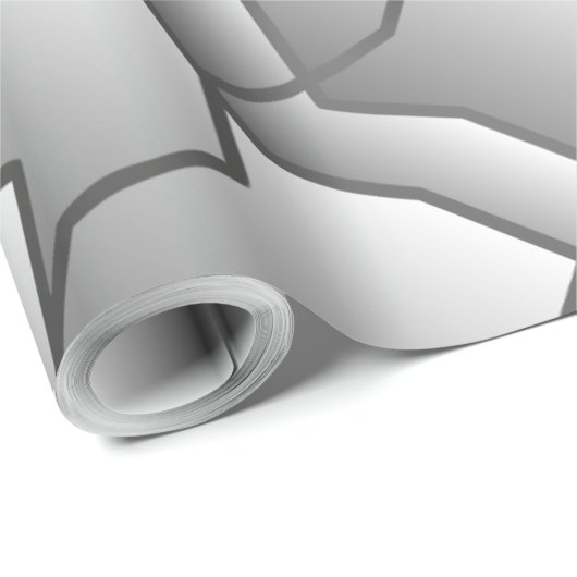Dashing Monochrome Geometric Mesh Effect Cadeaupapier (Rol Hoek)