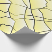 Dashing Monochrome Geometric Mesh Effect Cadeaupapier (Hoek)