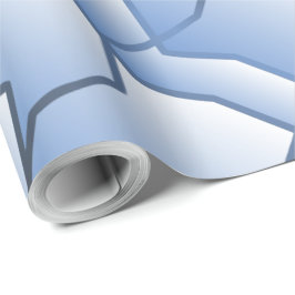 Dashing Monochrome Geometric Mesh Effect Cadeaupapier