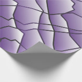 Dashing Monochrome Geometric Mesh Effect Cadeaupapier (Hoek)