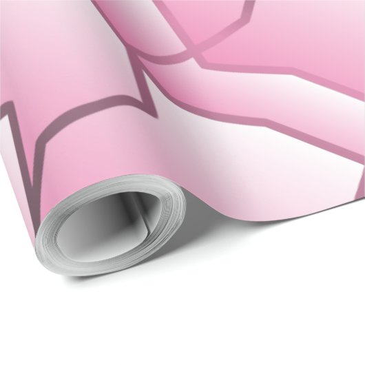 Dashing Monochrome Geometric Mesh Effect Cadeaupapier (Rol Hoek)