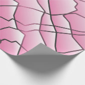 Dashing Monochrome Geometric Mesh Effect Cadeaupapier (Hoek)