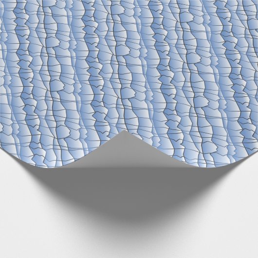 Dashing Monochrome Geometric Mesh Effect Cadeaupapier (Hoek)