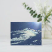 Dashing Rainbow Cloud Briefkaart (Staand voorkant)