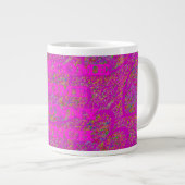 Dashing Silky Glowing Roze Welkom Home Grote Koffiekop (Voorkant rechts)