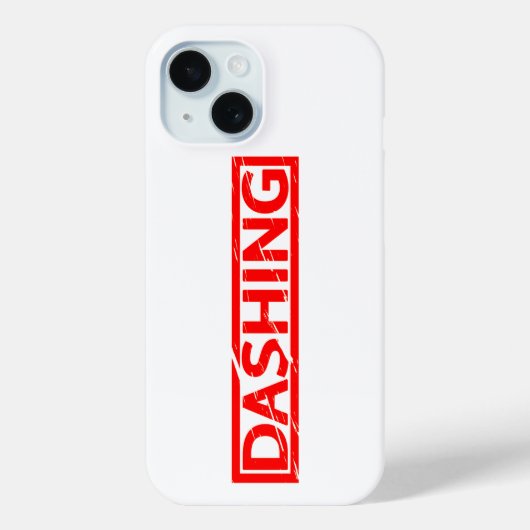Dashing Stamp Case-Mate iPhone Case (Achterkant)