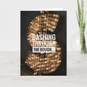 Dashing through the dough kaart (Voorkant)