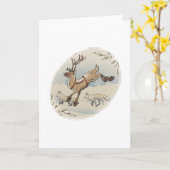 Dashing Through the Snow Kaart (Gele Bloem)