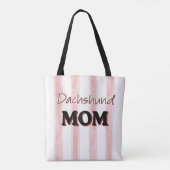 Dashshund MOEDER Tote Bag (Achterkant)