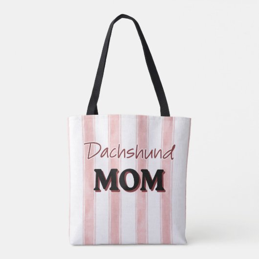 Dashshund MOEDER Tote Bag (Achterkant)