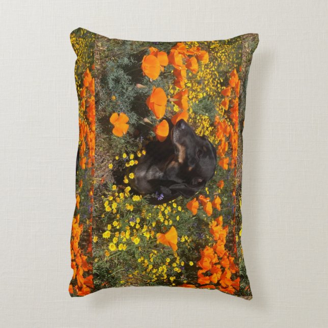 DashshundAccent Pillow Accent Kussen (Achterkant (Verticaal))