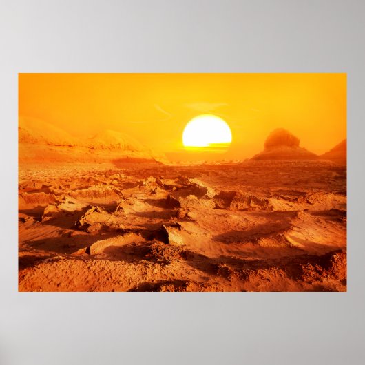 Dasht-e Lut deser - de heetste plaats op aarde. Su Poster (Voorkant)