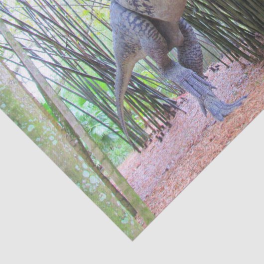 Daspletosaur - Dinosaur-weefselpapier Tissuepapier (Detail)