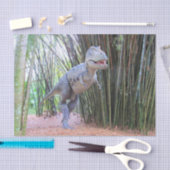 Daspletosaur - Dinosaur-weefselpapier Tissuepapier (Craft)
