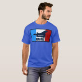 Dassault Rafale 80s retro T-shirt (Voorkant volledig)