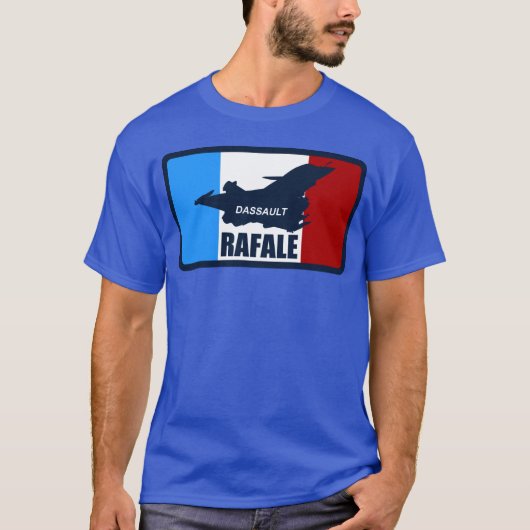 Dassault Rafale 80s retro T-shirt (Voorkant)