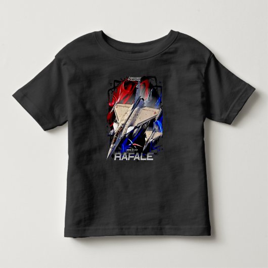Dassault Rafale Avion de Chasse Armée de l'air Fr Kinder Shirts (Voorkant)
