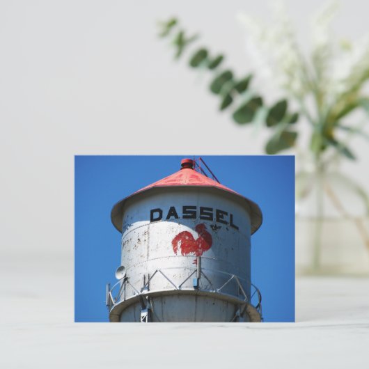 Dassel Water Tower Briefkaart (Staand voorkant)