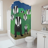 dassen douchegordijn (In situ)