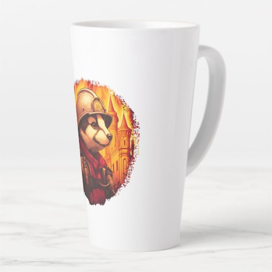 dassenbrandweerman latte mok (Rechterhoek)