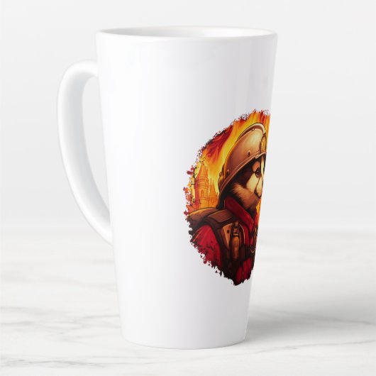 dassenbrandweerman latte mok (Linkerhoek)