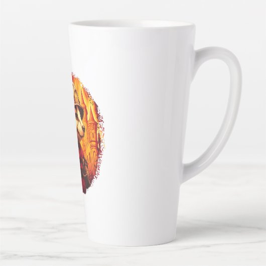 dassenbrandweerman latte mok (Rechts)