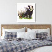 dassendoek canvas afdruk (Insitu (Slaapkamer))