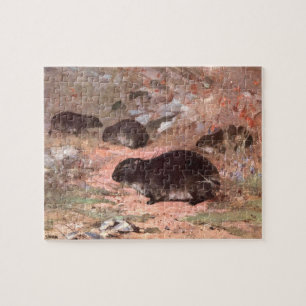Dassie Rats by CE Swan,  Wild Animal Rodent Legpuzzel