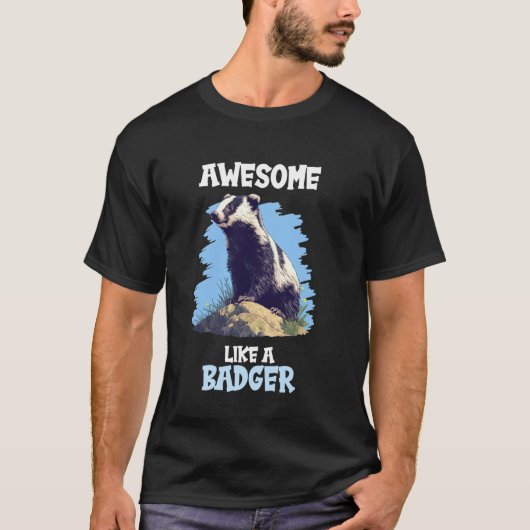 Dassies zijn geweldig zoals een das t-shirt (Voorkant)