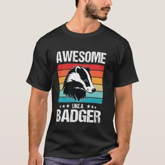 Dassies zijn geweldig zoals een das t-shirt (Voorkant)
