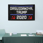 Dasvidaniya Trump 2020 Rusland Anti-Trump Spandoek (Beurs)