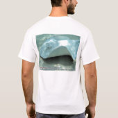 Dasyatis americana (Albino Southern Stingray) T-shirt (Achterkant)