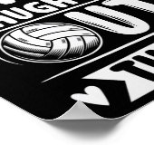 Dat39s mijn kleindochter daar volleybal voor poster (Hoek)