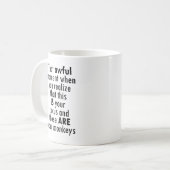 Dat afschuwelijke moment waarop je je realiseert d koffiemok (Voorkant links)