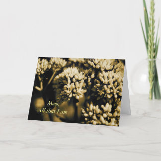 Dat alles ben ik de Kaart van het Moederdag