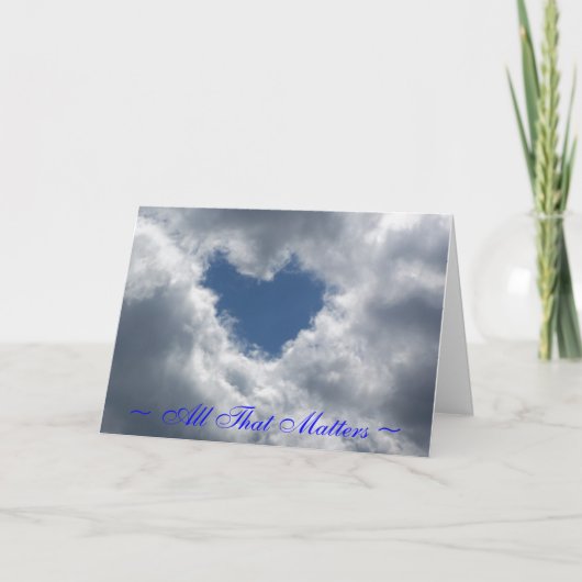 ~ Dat alles is ~ van belang Kaart (Voorkant)