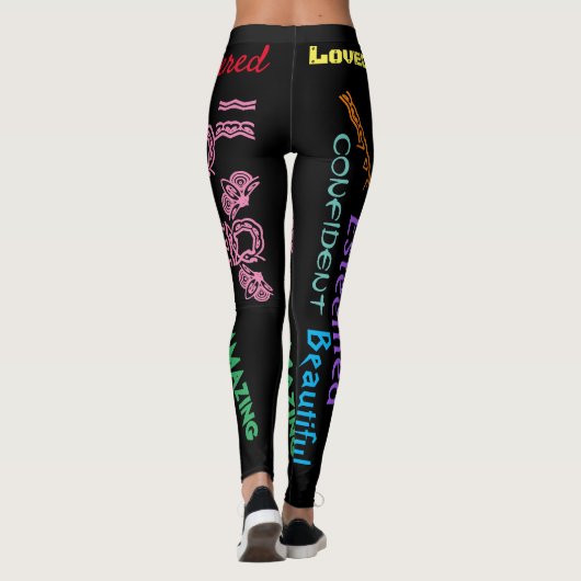 Dat ben ik - positief mij leggings (Achterkant)