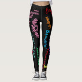 Dat ben ik - positief mij leggings (Voorkant)