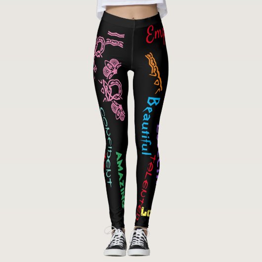 Dat ben ik - positief mij leggings (Voorkant)