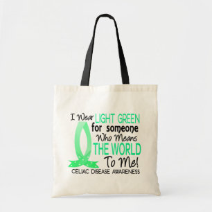 Dat betekent de wereld voor mij Celiakie Ziekte Tote Bag
