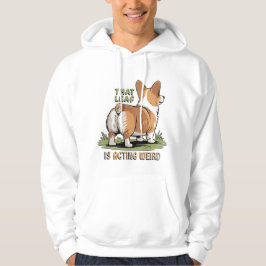 Dat blad gedraagt zich raar hoodie
