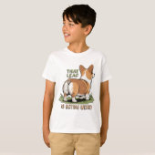 Dat blad gedraagt zich raar t-shirt (Voorkant volledig)