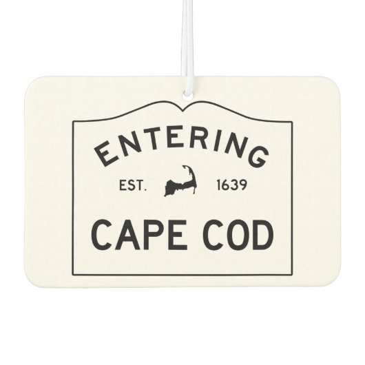  dat Cape Cod binnenkomt Luchtverfrisser (Voorkant)
