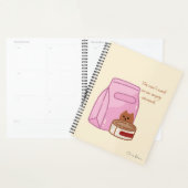 Dat Cat Life Funny Cat Pun met naam Planner (Display)