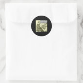 Dat confronteert me niet ronde sticker (Tas)